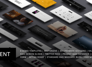 Trent – Modèle de page parallax d’une seule page réactif Trent Modele de page parallax dune seule page reactif.png