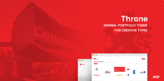 Trone theme WordPress minimaliste.png