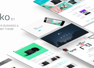 Verko Theme WordPress Responsive pour Entreprise et Page Unique.png