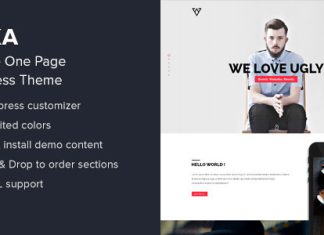 Viska – Thème WordPress d’une page créative Viska Theme WordPress dune page creative.jpg