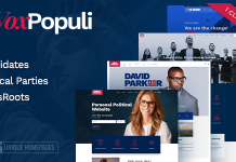 Vox Populi Theme WordPress pour parti politique et candidat.png