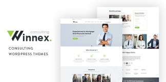 Winnex Themes WordPress de conseil en affaires.png