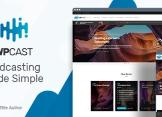 Wpcast Theme WordPress pour les podcasts audio.jpg