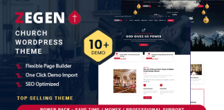 Zegen Theme WordPress pour eglise.png