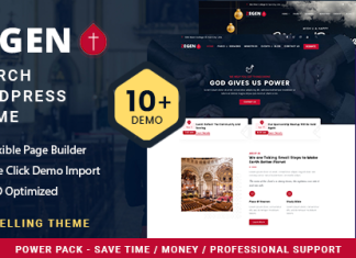 Zegen Theme WordPress pour eglise.png