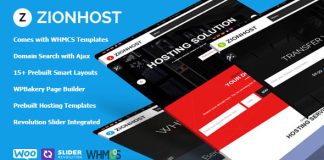 ZionHost Theme WordPress pour lhebergement web WHMCS et entreprise.jpg