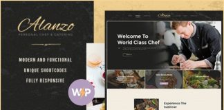 Alanzo Theme WordPress pour chef personnel et service traiteur.jpg
