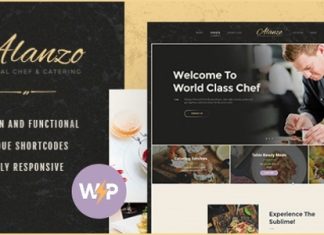Alanzo | Thème WordPress pour chef personnel et service traiteur de mariage Alanzo Theme WordPress pour chef personnel et service traiteur.jpg