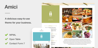 Amici Un theme flexible et reactif pour restaurant ou.png