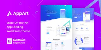 AppArt Theme WordPress creatif pour les applications Saas.jpg