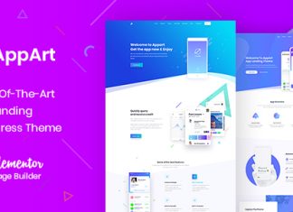 AppArt Theme WordPress creatif pour les applications Saas.jpg