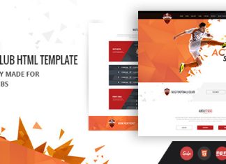 Club de football Modele HTML de lagence de sports.jpg