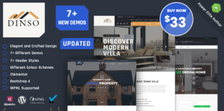 Dinso Theme WordPress pour propriete individuelle et appartement.png