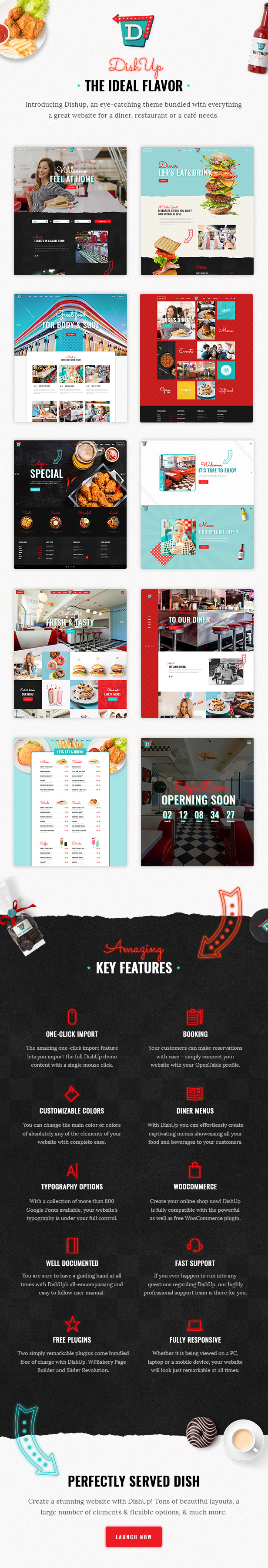 DishUp - Restaurant Theme - 1