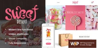 Douceur sucree Theme WordPress pour magasin de bonbons et.jpg