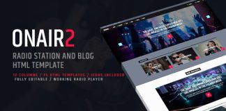 EN DIFFUSION 2 Modele de site web HTML de station.jpg