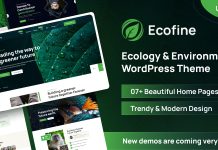 Ecofine – Thème WordPress pour l’écologie et l’environnement Ecofine Theme WordPress pour lecologie et lenvironnement.jpg