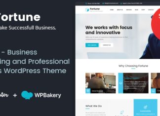 Fortune Theme WordPress pour les services de consultation en.jpg