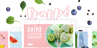 Frappe Theme Smoothie Bar a Jus et Aliments Bio.png