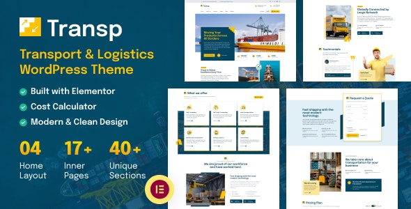 GO – A Courier & Delivery Service HTML Template - 2