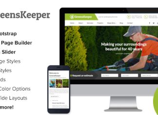 GreensKeeper – Thème WordPress Responsive pour Jardinage et Aménagement Paysager GreensKeeper Theme WordPress Responsive pour Jardinage et Amenagement Paysager.jpg
