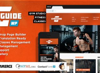 Guide de la salle de sport – Thème WordPress de fitness sportifs Guide de la salle de sport Theme Wordpress de.jpg
