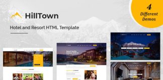 HillTown Modele HTML de lHotel Resort.jpg