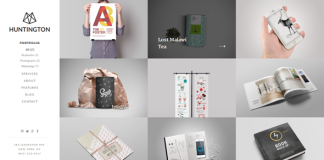 Huntington Modele de portfolio HTML5 reactif.png