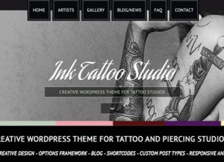 Ink Tattoo Studio – Thème WordPress Créatif Ink Tattoo Studio Theme WordPress Creatif.jpg