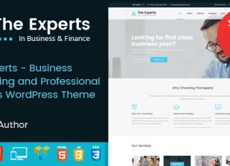 Les Experts Theme WordPress pour consultation dentreprise et services.jpg