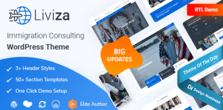 Liviza Theme WordPress de consultation en immigration RTL.png