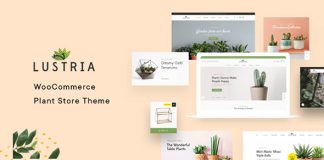 Lustria Theme WordPress polyvalent pour une boutique de plantes.jpg