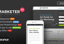 Marketer Modele premium de marketing Unbounce.png