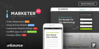 Marketer Modele premium de marketing Unbounce.png