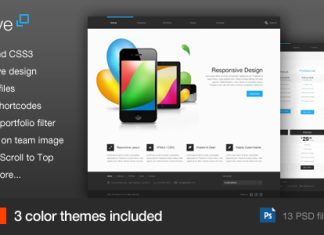 Modèle HTML créatif et réactif Modele HTML creatif et reactif.png