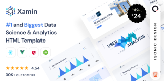 Modele Xamin Data Science Analytics HTML Angular Vue.png