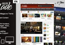 Modèle de site web responsive pour revue/magazine – Made Modele de site web responsive pour revuemagazine Made.jpg