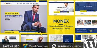Monex Theme WordPress pour les echanges de fonds et.jpg