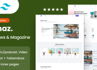 Ncmaz – Modèle de blog, magazine d’actualités React Ncmaz Modele de blog magazine dactualites React.png