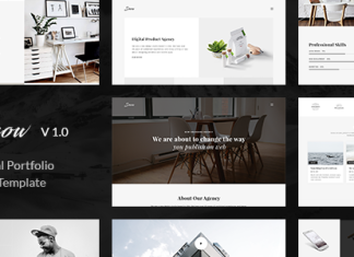 Neige | Modèle de Portfolio HTML Neige Modele de Portfolio HTML.png