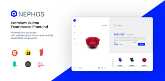 Nephos Modern Bulma E commerce Frontend.png