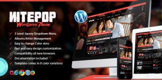 Nite Pop theme WordPress pour groupeartist musical.jpg