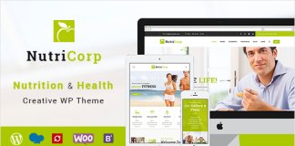 Nutricorp Theme WordPress Creatif pour la Nutrition et la.png