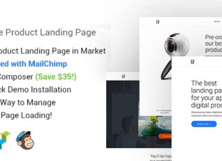 One – Page de destination de produit WordPress One Page de destination de produit WordPress.jpg
