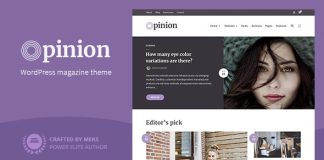 Opinion Theme WordPress de Magazine pour lExpression dOpinions.jpg