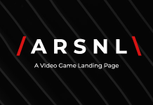Page de destination du jeu video ARSNL.png