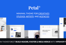 Petal – Portfolio créatif pour les freelancers et les agences Petal Portfolio creatif pour les freelancers et les agences.png