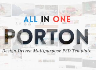 Porton | PSD polyvalent axé sur le design Porton PSD polyvalent axe sur le design.jpg