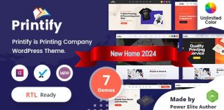 Printify Theme WordPress pour une societe dimpression RTL.jpg