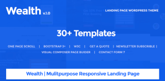 Richesse Theme WordPress de page de destination polyvalent.png